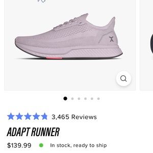 Flux footwear- Adapt runner in dove. Size 7.5